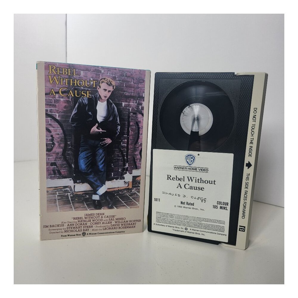 Rebel Without A Cause BETA Tape Betamax (Not VHS) James Dean